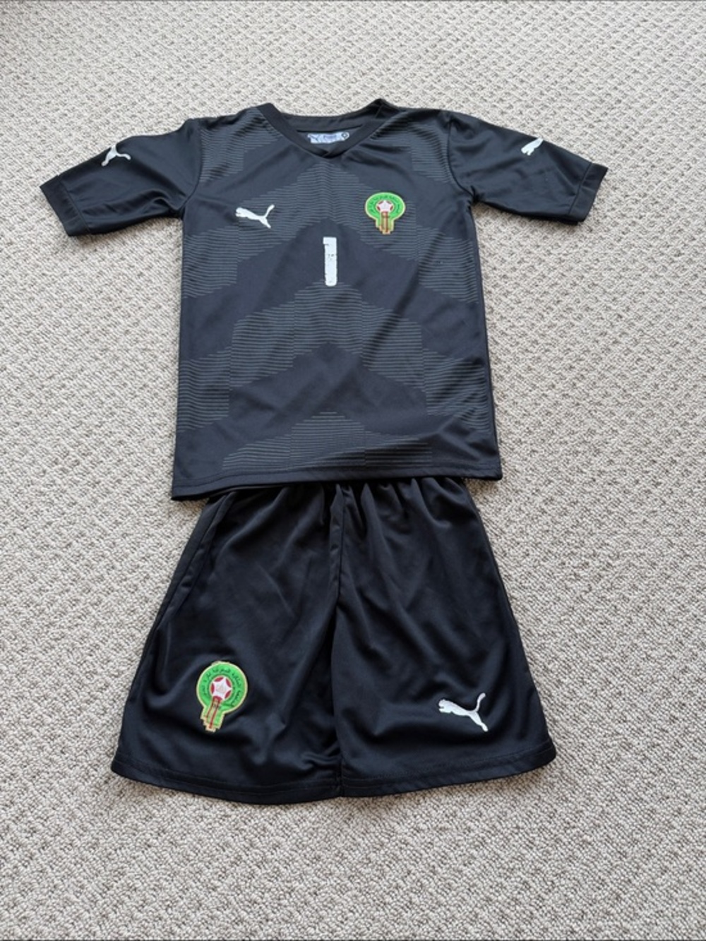 Puma Kids Morocco Bono Soccer Jersey and Shorts Set